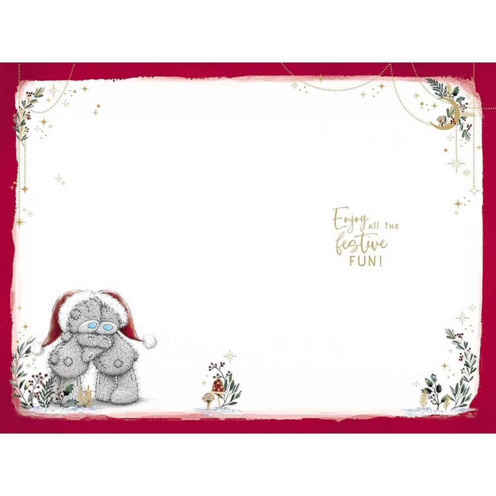 Sending Big Hugs Me to You Bear Christmas Card Extra Image 1